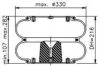 SCANI 000670199 Boot, air suspension